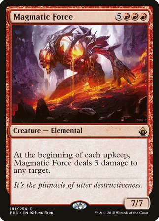 Magmatic Force [Battlebond] | Dumpster Cat Games