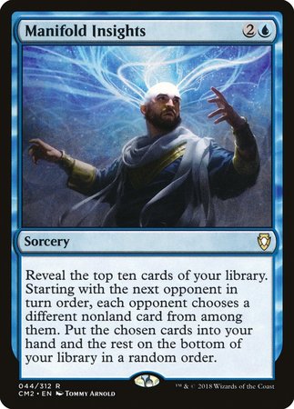 Manifold Insights [Commander Anthology Volume II] | Dumpster Cat Games
