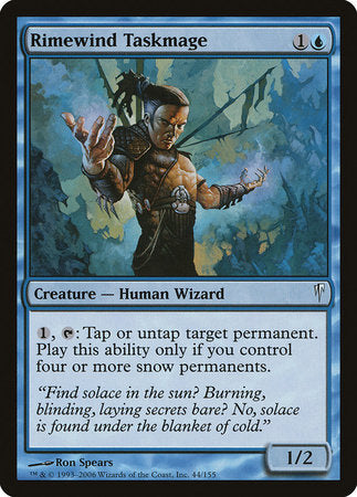 Rimewind Taskmage [Coldsnap] | Dumpster Cat Games