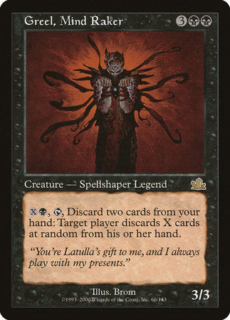 Greel, Mind Raker [Prophecy] | Dumpster Cat Games