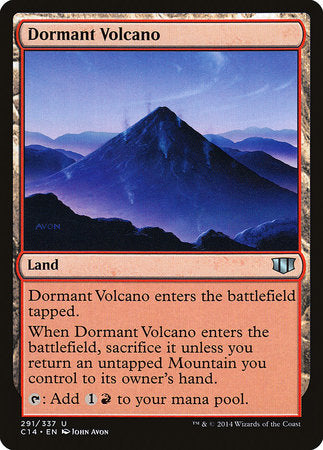 Dormant Volcano [Commander 2014] | Dumpster Cat Games