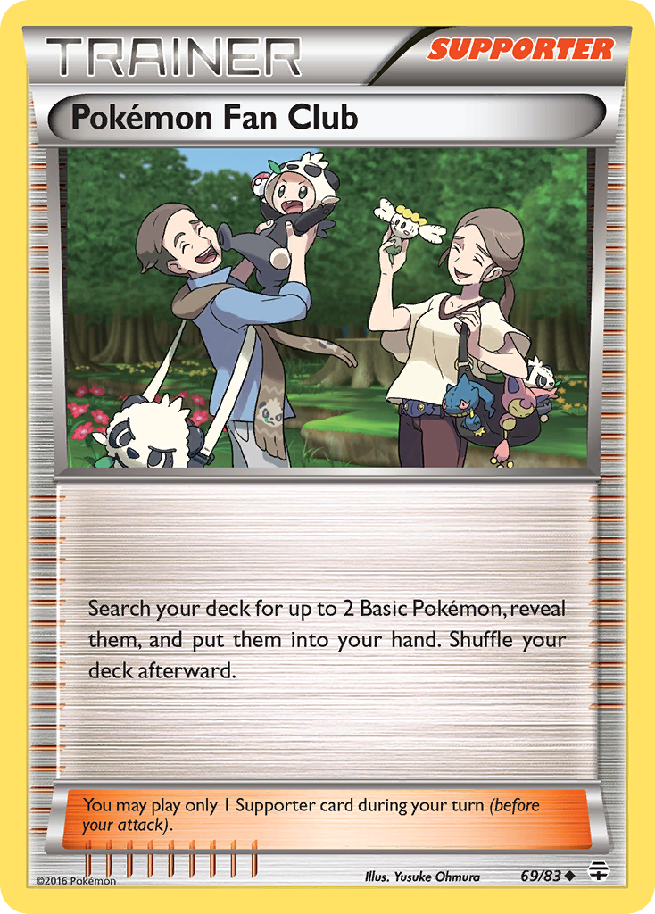 Pokemon Fan Club (69/83) [XY: Generations] | Dumpster Cat Games
