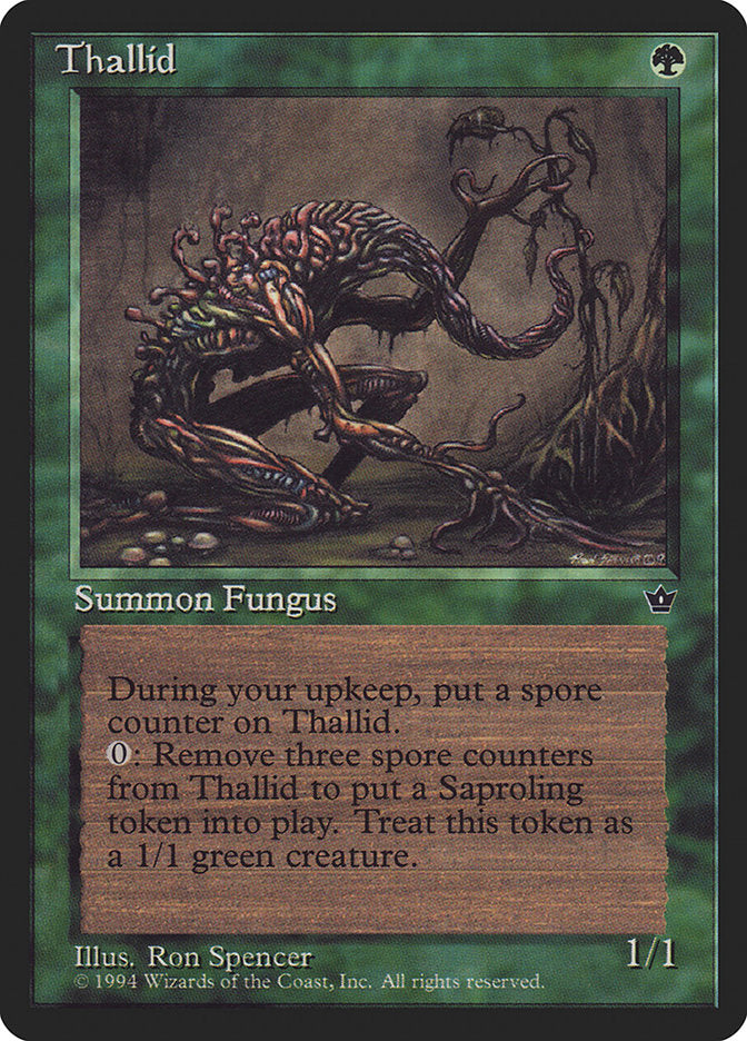 Thallid (Ron Spencer) [Fallen Empires] | Dumpster Cat Games
