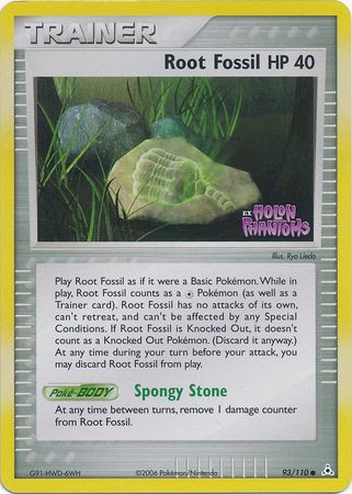 Root Fossil (93/110) (Stamped) [EX: Holon Phantoms] | Dumpster Cat Games