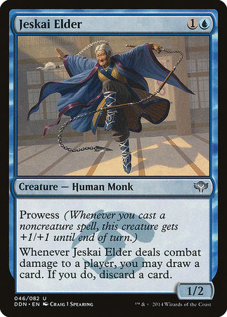 Jeskai Elder [Duel Decks: Speed vs. Cunning] | Dumpster Cat Games