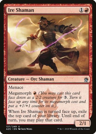 Ire Shaman [Masters 25] | Dumpster Cat Games