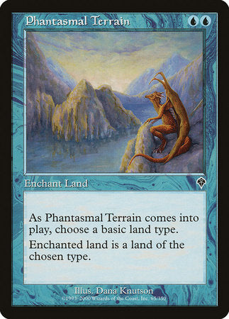 Phantasmal Terrain [Invasion] | Dumpster Cat Games