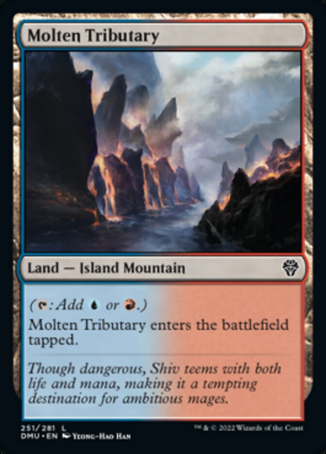 Molten Tributary [Dominaria United] | Dumpster Cat Games