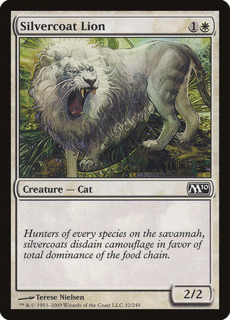 Silvercoat Lion [Magic 2010] | Dumpster Cat Games