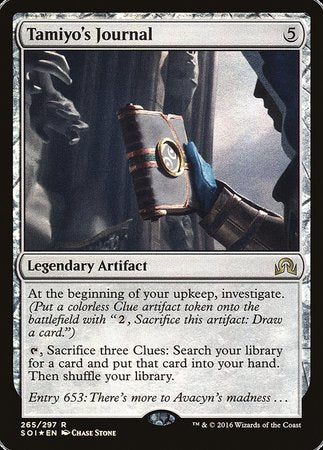 Tamiyo's Journal (Entry 653) [Shadows over Innistrad] | Dumpster Cat Games