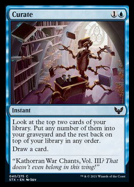 Curate [Strixhaven: School of Mages] | Dumpster Cat Games