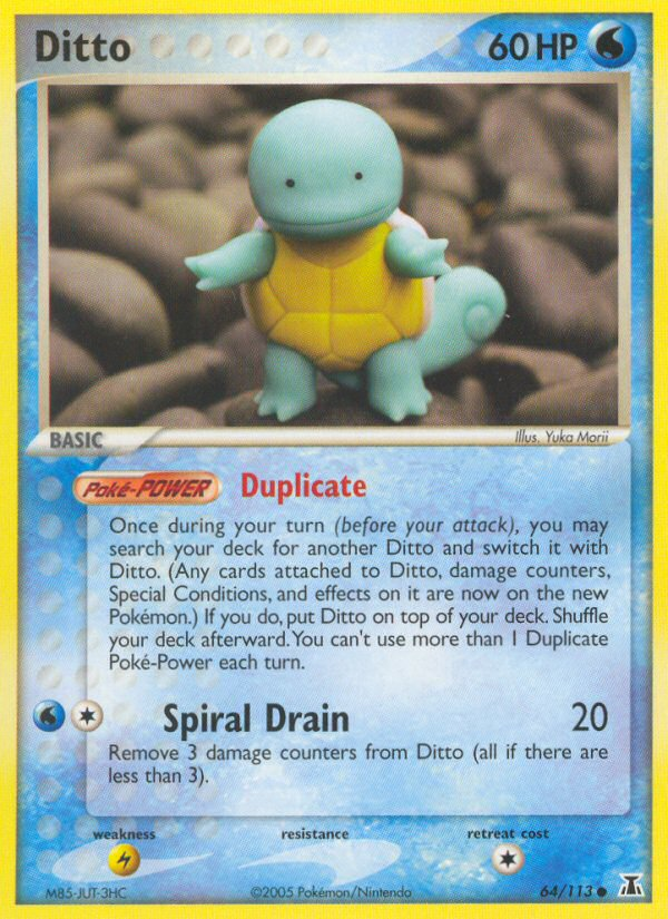 Ditto (64/113) [EX: Delta Species] | Dumpster Cat Games
