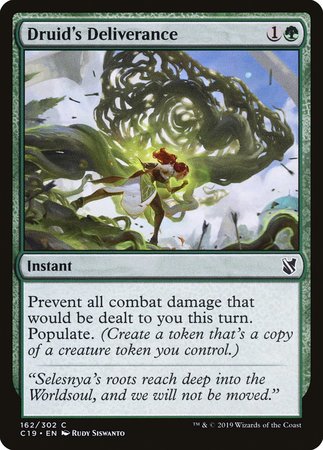 Druid's Deliverance [Commander 2019] | Dumpster Cat Games