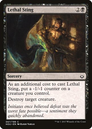 Lethal Sting [Hour of Devastation] | Dumpster Cat Games