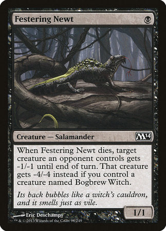 Festering Newt [Magic 2014] | Dumpster Cat Games