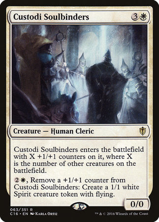 Custodi Soulbinders [Commander 2016] | Dumpster Cat Games