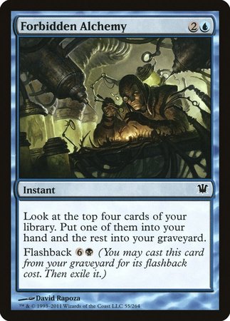 Forbidden Alchemy [Innistrad] | Dumpster Cat Games