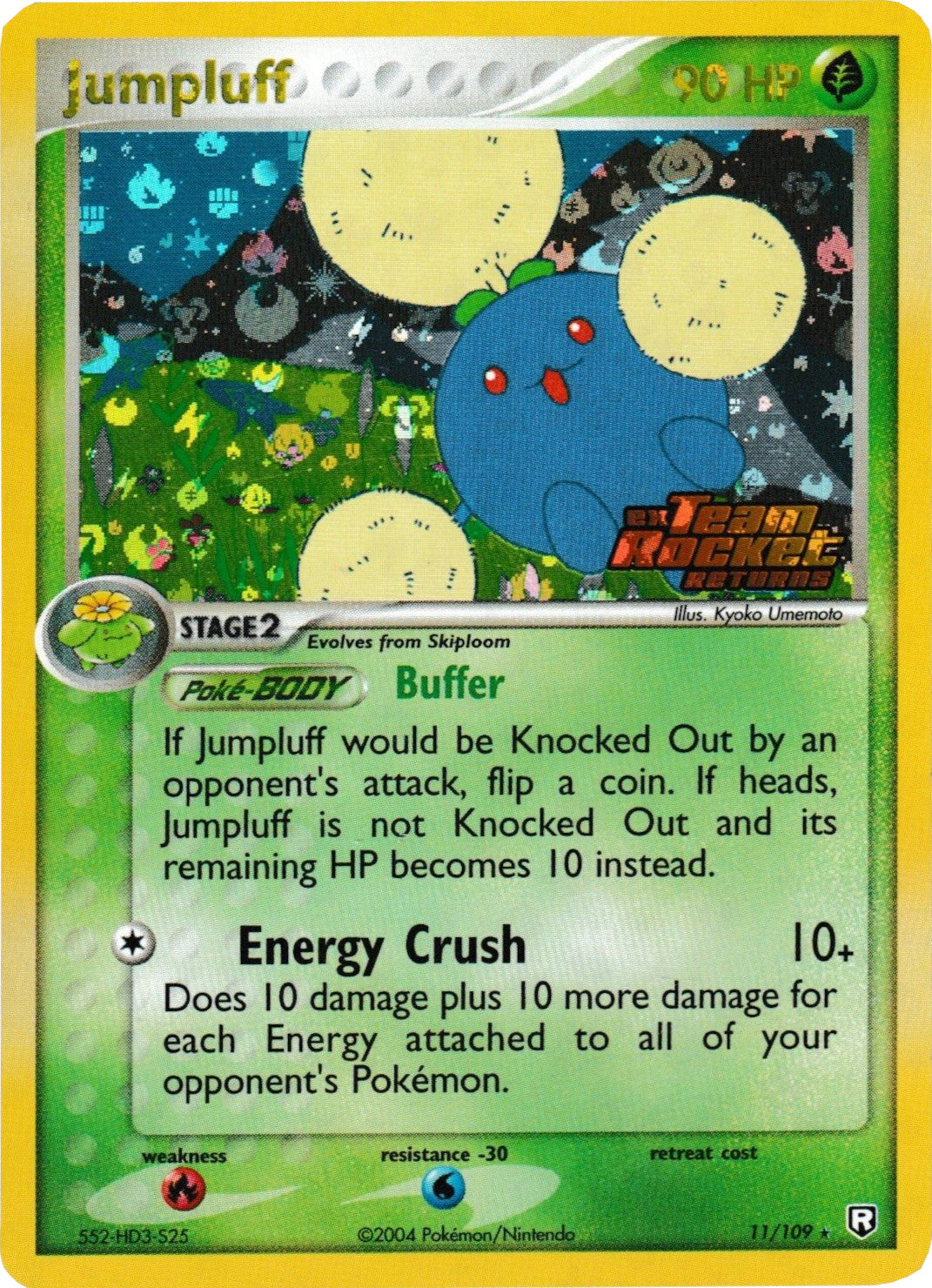 Jumpluff (11/109) (Stamped) [EX: Team Rocket Returns] | Dumpster Cat Games