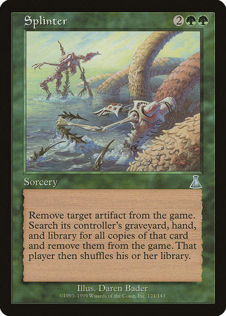 Splinter [Urza's Destiny] | Dumpster Cat Games