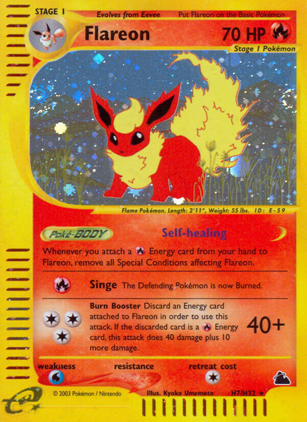 Flareon (H7/H32) [Skyridge] | Dumpster Cat Games