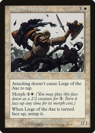 Liege of the Axe [Legions] | Dumpster Cat Games