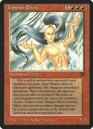 Tempest Efreet [Legends] | Dumpster Cat Games