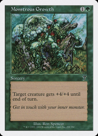 Monstrous Growth [Seventh Edition] | Dumpster Cat Games