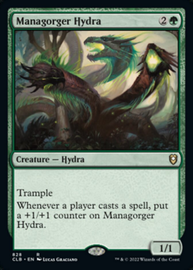 Managorger Hydra [Commander Legends: Battle for Baldur's Gate] | Dumpster Cat Games