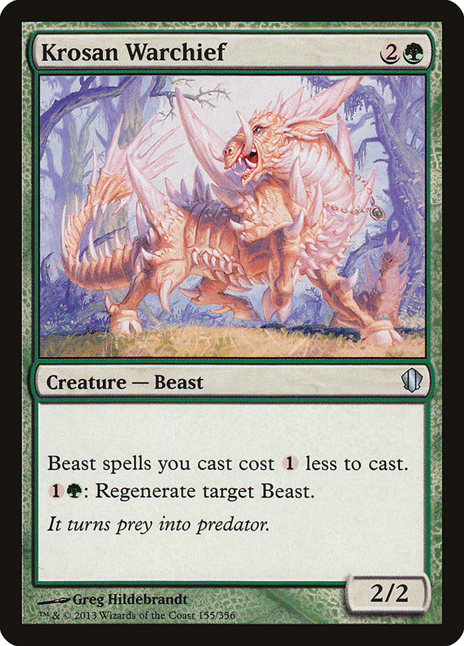 Krosan Warchief [Commander 2013] | Dumpster Cat Games