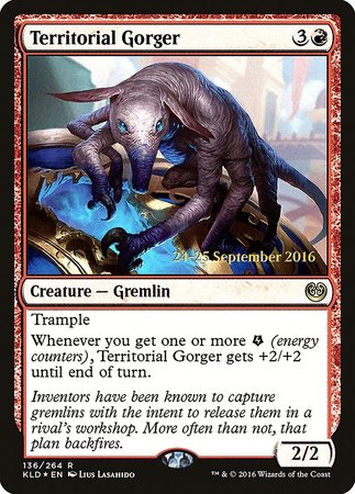 Territorial Gorger [Kaladesh Promos] | Dumpster Cat Games