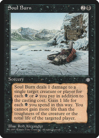 Soul Burn [Ice Age] | Dumpster Cat Games