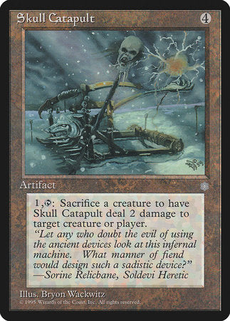 Skull Catapult [Ice Age] | Dumpster Cat Games