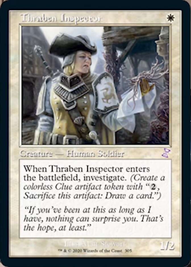 Thraben Inspector (Timeshifted) [Time Spiral Remastered] | Dumpster Cat Games
