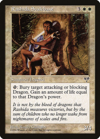 Rashida Scalebane [Mirage] | Dumpster Cat Games