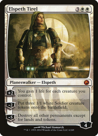 Elspeth Tirel [Scars of Mirrodin] | Dumpster Cat Games