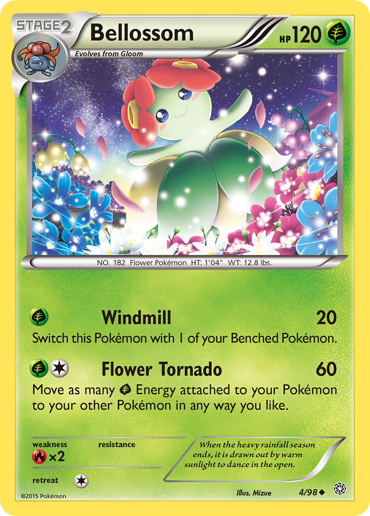 Bellossom (4/98) [XY: Ancient Origins] | Dumpster Cat Games