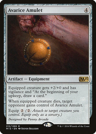 Avarice Amulet [Magic 2015] | Dumpster Cat Games