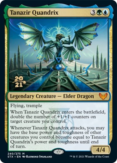 Tanazir Quandrix [Strixhaven: School of Mages Prerelease Promos] | Dumpster Cat Games