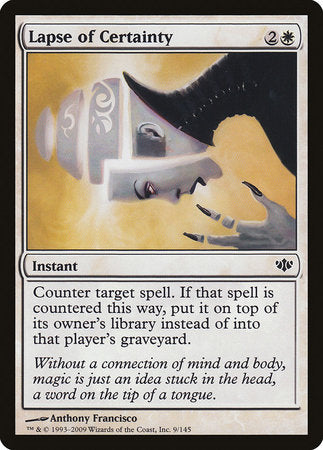 Lapse of Certainty [Conflux] | Dumpster Cat Games
