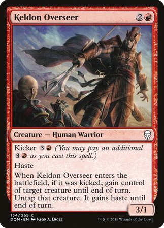 Keldon Overseer [Dominaria] | Dumpster Cat Games