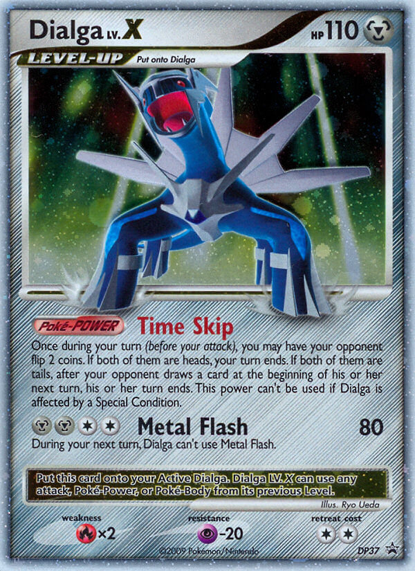Dialga LV.X (DP37) [Diamond & Pearl: Black Star Promos] | Dumpster Cat Games