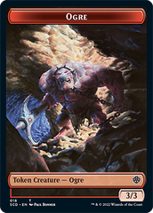 Ogre // Zombie Double-Sided Token [Starter Commander Decks] | Dumpster Cat Games