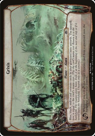 Grixis (Planechase Anthology) [Planechase Anthology Planes] | Dumpster Cat Games