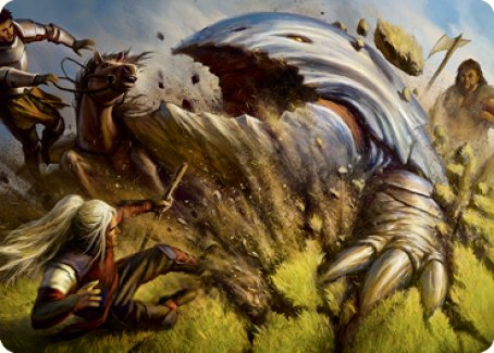 Bulette Art Card [Dungeons & Dragons: Adventures in the Forgotten Realms Art Series] | Dumpster Cat Games
