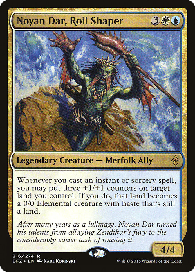 Noyan Dar, Roil Shaper [Battle for Zendikar] | Dumpster Cat Games