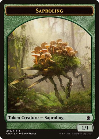 Saproling Token (013) [Commander Anthology Tokens] | Dumpster Cat Games