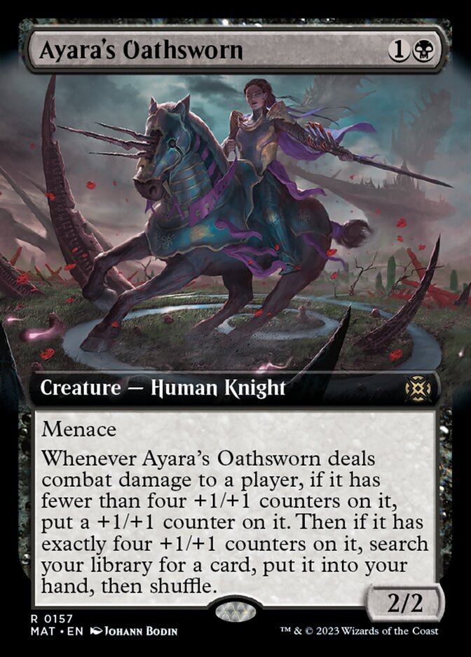 Ayara's Oathsworn (Extended Art) [March of the Machine: The Aftermath] | Dumpster Cat Games