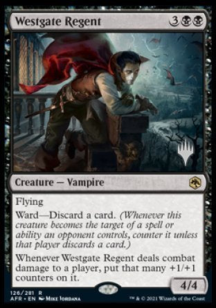 Westgate Regent (Promo Pack) [Dungeons & Dragons: Adventures in the Forgotten Realms Promos] | Dumpster Cat Games
