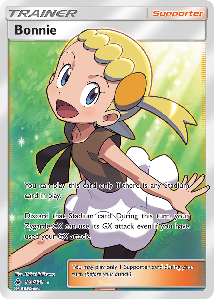 Bonnie (128/131) [Sun & Moon: Forbidden Light] | Dumpster Cat Games