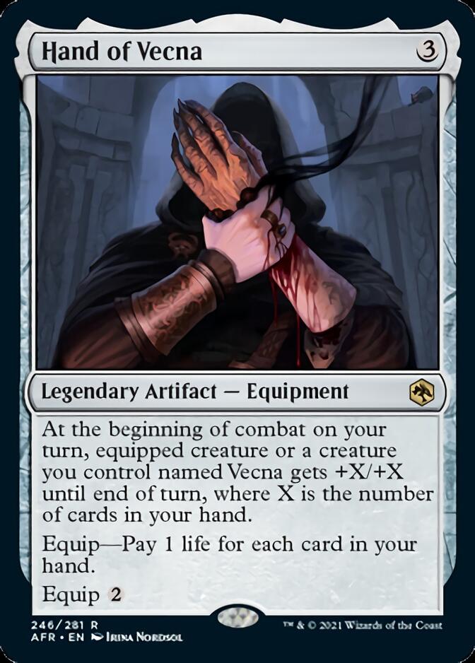 Hand of Vecna [Dungeons & Dragons: Adventures in the Forgotten Realms] | Dumpster Cat Games